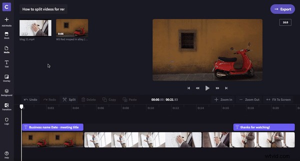 How to Split Videos Seamlessly for Remote Work Productivity