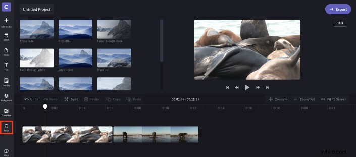 How to Add Smooth Transitions to Videos & Slideshows in Clipchamp