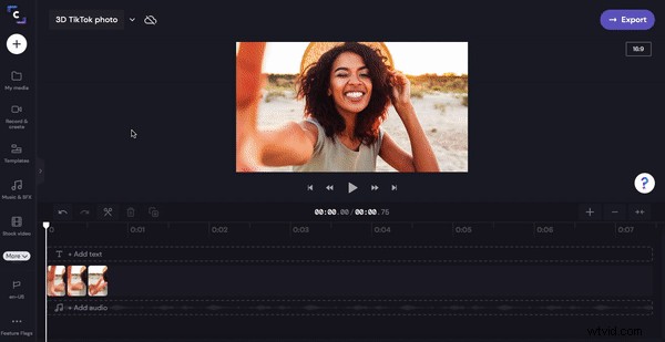 Create Viral TikTok 3D Photo Trends with Clipchamp s Free Video Editor