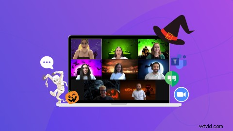 Create Spooky Halloween Zoom Backgrounds: Easy DIY Guide