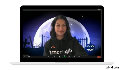 Create Spooky Halloween Zoom Backgrounds: Easy DIY Guide
