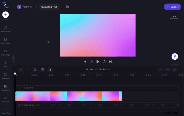 How to Add Stunning Text Animations to Videos with Clipchamp