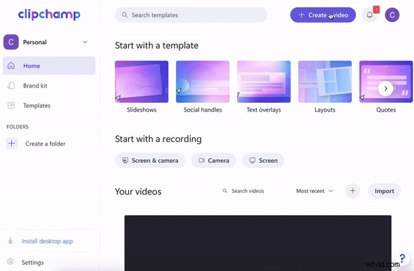 How to Add Stunning Text Animations to Videos with Clipchamp
