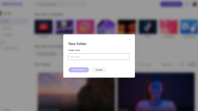 Organize Your Videos Effortlessly: Introducing Folders in Clipchamp