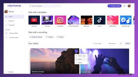 Organize Your Videos Effortlessly: Introducing Folders in Clipchamp