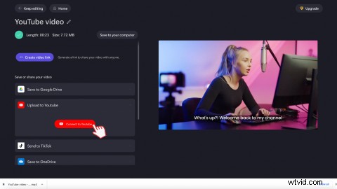 Effortlessly Upload Videos Directly to YouTube from Clipchamp