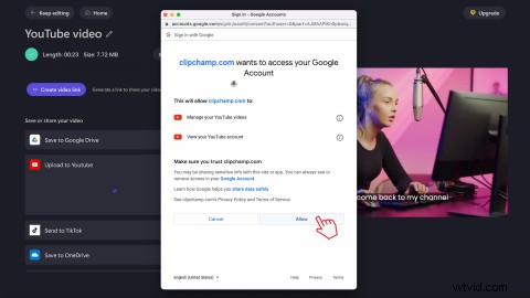 Effortlessly Upload Videos Directly to YouTube from Clipchamp