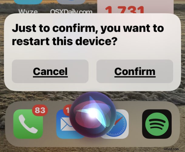 Restart iPhone Hands-Free with Siri: No Buttons Required