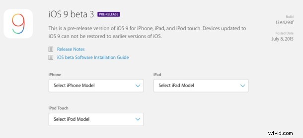 Apple Releases iOS 9 Beta 3 and watchOS 2 Beta 3 for Developers