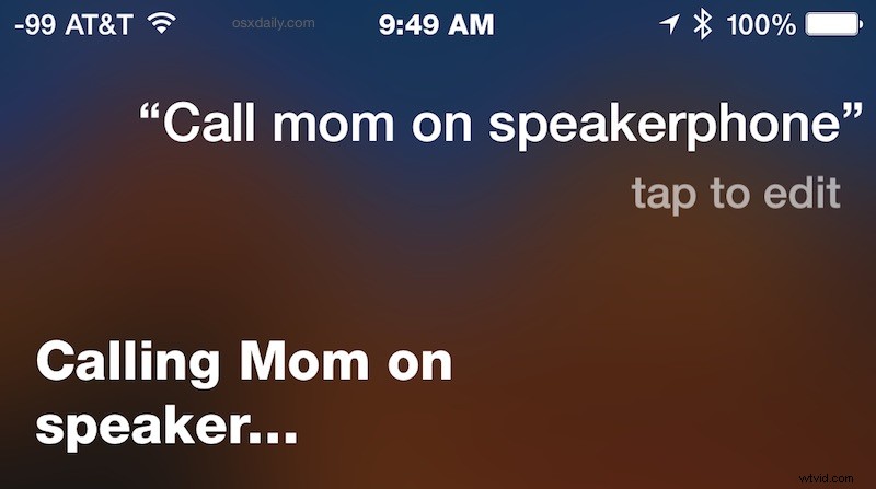 How to Make Hands-Free Speakerphone Calls with Siri on iPhone