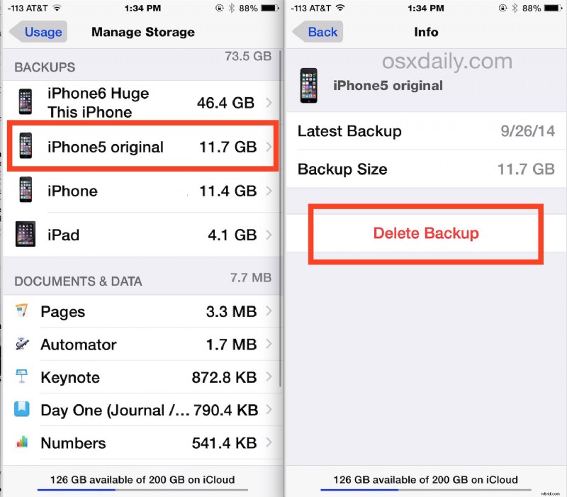 Free Up iCloud Storage: How to Delete Old Backups on iPhone & iPad (iOS 7-9)