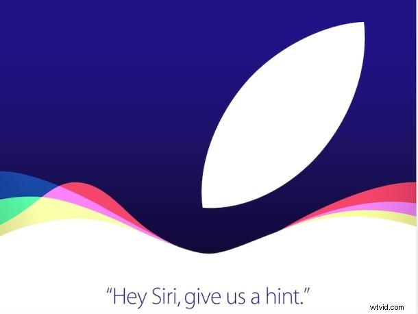 Apple s September 9 Special Event:  Hey Siri, Give Us a Hint  – iPhone 6S and Apple TV Reveal Expected