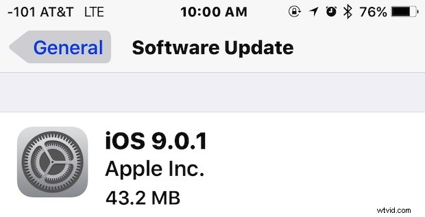 Apple Releases iOS 9.0.1: Critical Bug Fixes & Direct IPSW Download Links