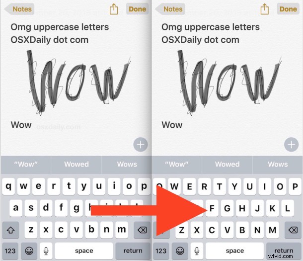 How to Enable Uppercase Letters on iPhone and iPad Keyboard by Default
