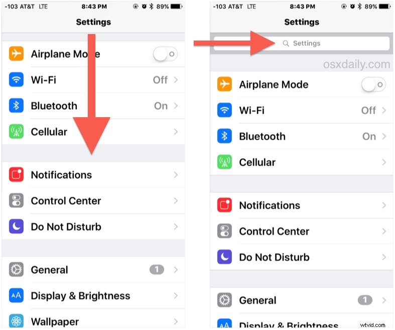 Find Any iOS Setting Instantly: Search iPhone, iPad & iPod Touch Settings App
