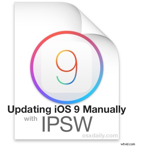 Step-by-Step Guide: Manually Install iOS 9 on iPhone or iPad Using iTunes Firmware