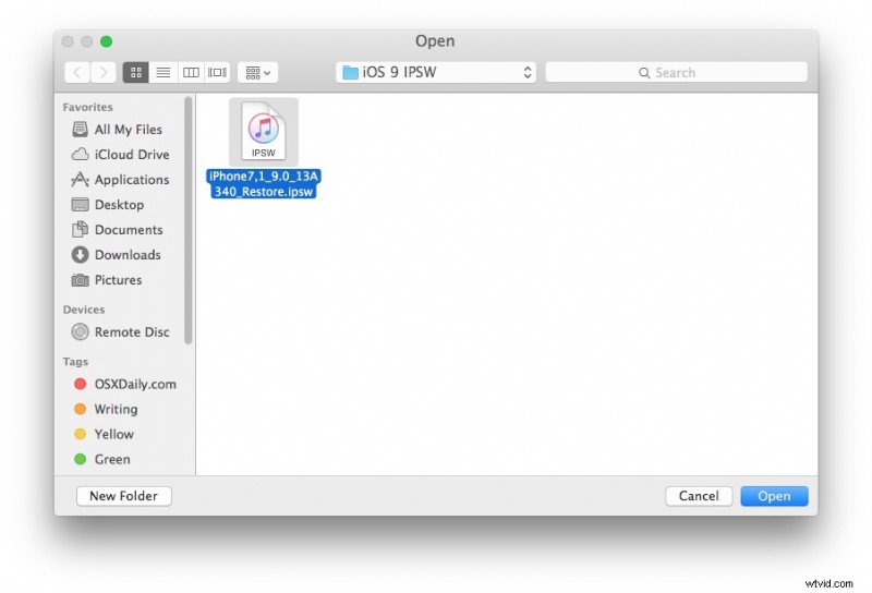 Step-by-Step Guide: Manually Install iOS 9 on iPhone or iPad Using iTunes Firmware