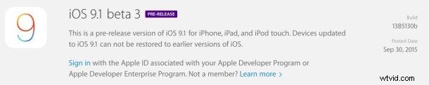 Apple Releases iOS 9.1 Beta 3 for Developers and Beta Testers