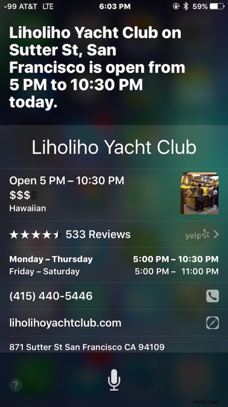 Effortlessly Check Store & Restaurant Hours with Siri on iPhone