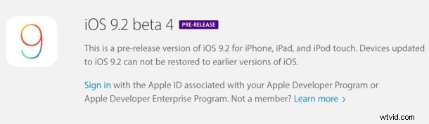 Apple Releases iOS 9.2 Beta 4 and tvOS 9.1 Beta 3 for Public and Developer Testers