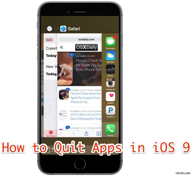 How to Force Quit Apps on iOS 10 and iOS 9: Easy Steps for iPhone, iPad & iPod Touch