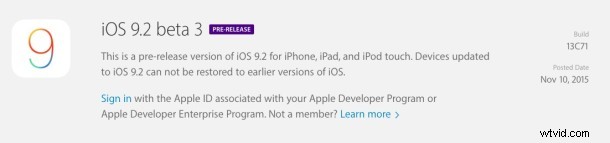 Apple Releases iOS 9.2 Beta 3 and tvOS 9.1 Beta 2 for Public and Developer Testers