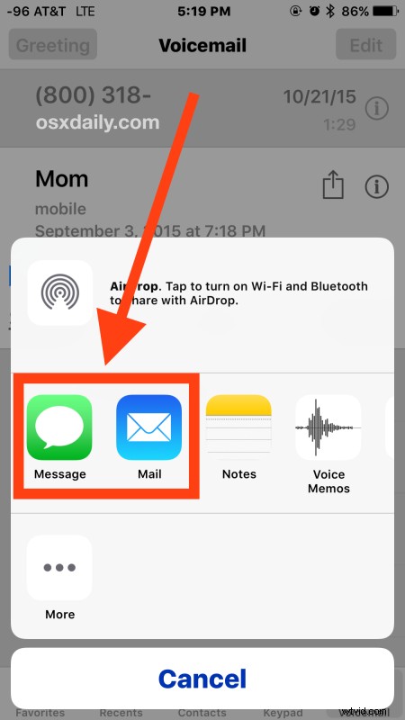 How to Easily Save, Share & Forward Voicemails on iPhone