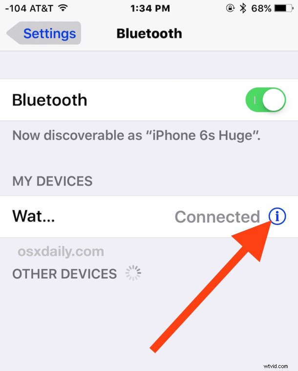 How to Disconnect a Specific Bluetooth Device on iOS Without Unpairing