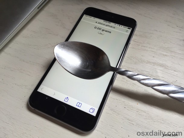 Transform Your iPhone 6s into a Precise Digital Scale: Weigh Items Accurately