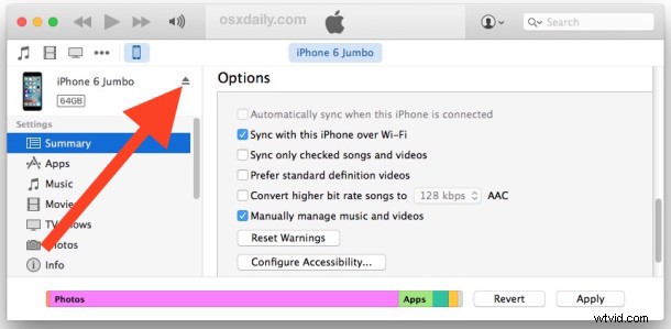 3 Simple Ways to Safely Eject iPhone, iPad, or iPod from iTunes on Your Computer