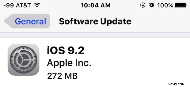 Apple iOS 9.2 Released: Bug Fixes, MailDrop Support & IPSW Download Links
