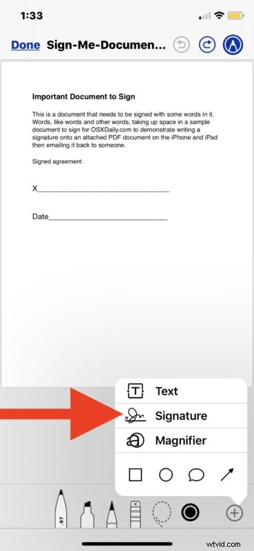 How to Quickly Sign Documents on iPhone & iPad Directly from Mail App