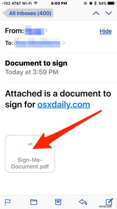 How to Quickly Sign Documents on iPhone & iPad Directly from Mail App