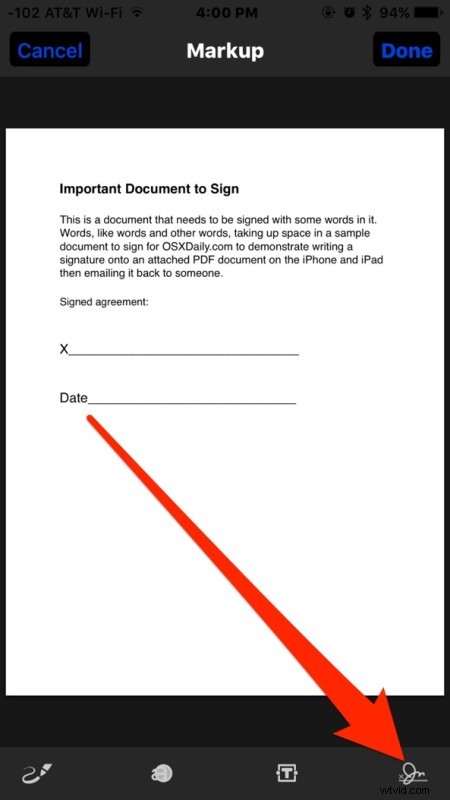 How to Quickly Sign Documents on iPhone & iPad Directly from Mail App