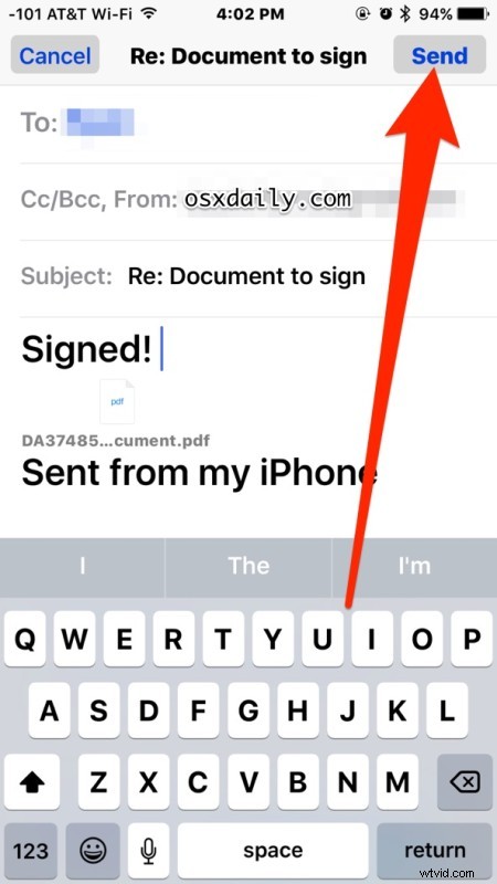 How to Quickly Sign Documents on iPhone & iPad Directly from Mail App