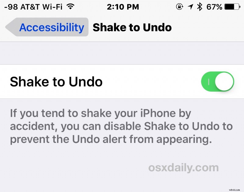 How to Easily Disable Shake to Undo on iPhone, iPad, and iPod Touch