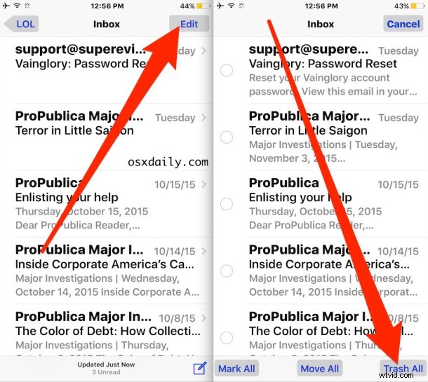 How to Quickly Delete All Emails from Mail Inbox on iPhone & iPad