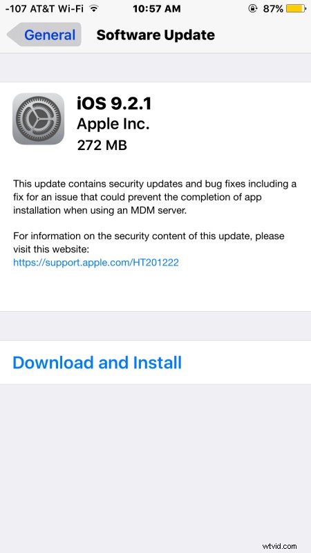iOS 9.2.1 Released: Direct IPSW Download Links for iPhone, iPad & iPod touch