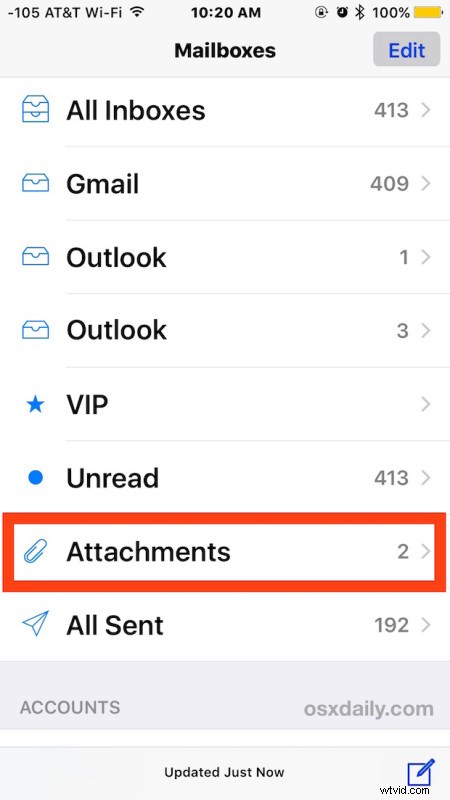 How to Quickly View Only Emails with Attachments in Mail on iPhone & iPad