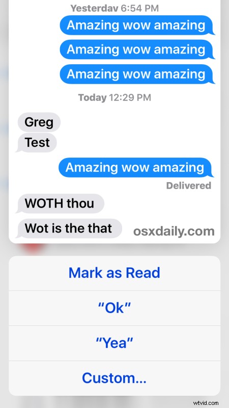 How to Peek at iPhone Messages Without Triggering Read Receipts Using 3D Touch