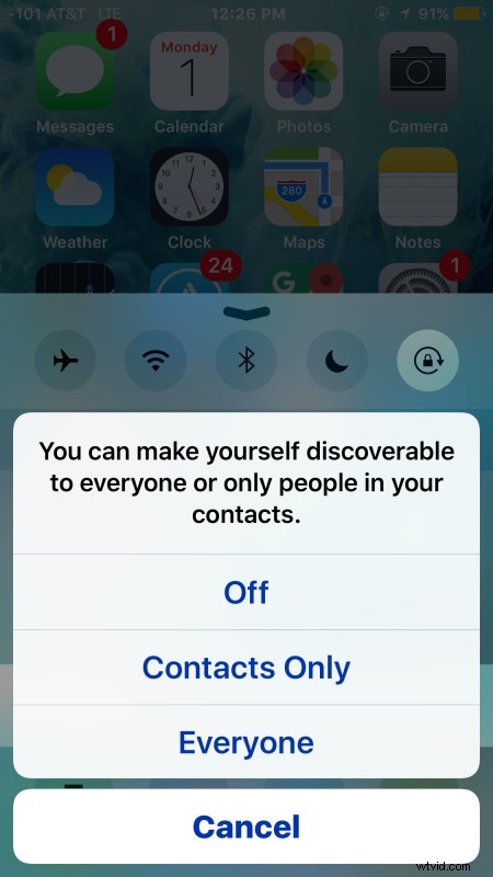 Fix AirDrop Not Showing in iOS Control Center: Quick & Easy Solution