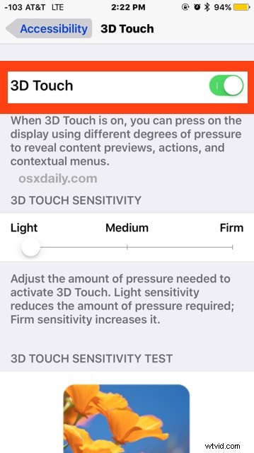 How to Disable or Enable 3D Touch on iPhone: Step-by-Step Guide