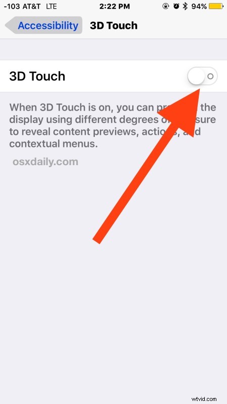 How to Disable or Enable 3D Touch on iPhone: Step-by-Step Guide