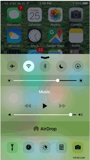 Quickly Toggle Night Shift On or Off from Control Center on iPhone and iPad