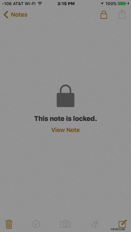 How to Password-Protect Notes on iPhone and iPad with Touch ID