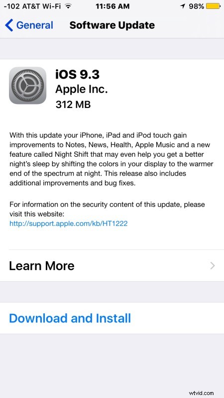 iOS 9.3 Official Release: Direct IPSW Download Links for iPhone, iPad & iPod Touch