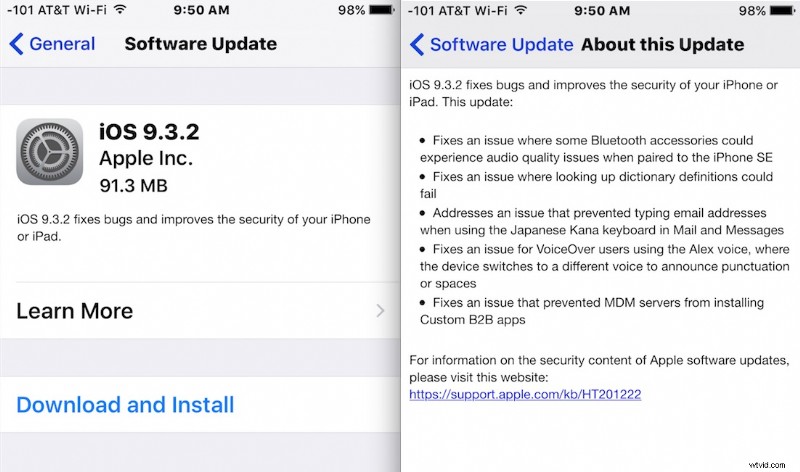 iOS 9.3.2 Now Available: Direct IPSW Download Links for iPhone, iPad & iPod touch