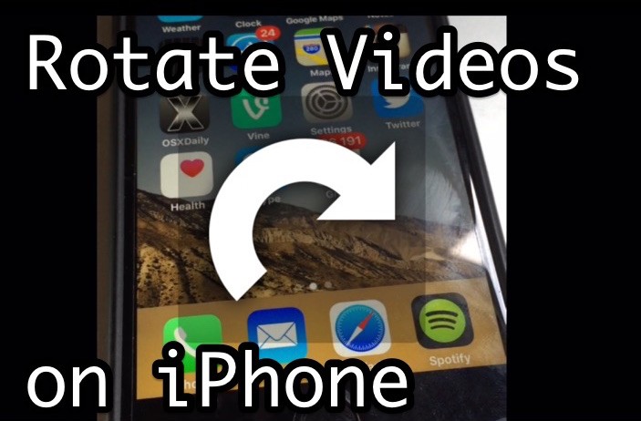 How to Rotate Vertical Videos on iPhone & iPad with iMovie: Fix Black Bars Easily