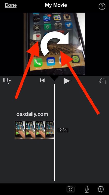 How to Rotate Vertical Videos on iPhone & iPad with iMovie: Fix Black Bars Easily