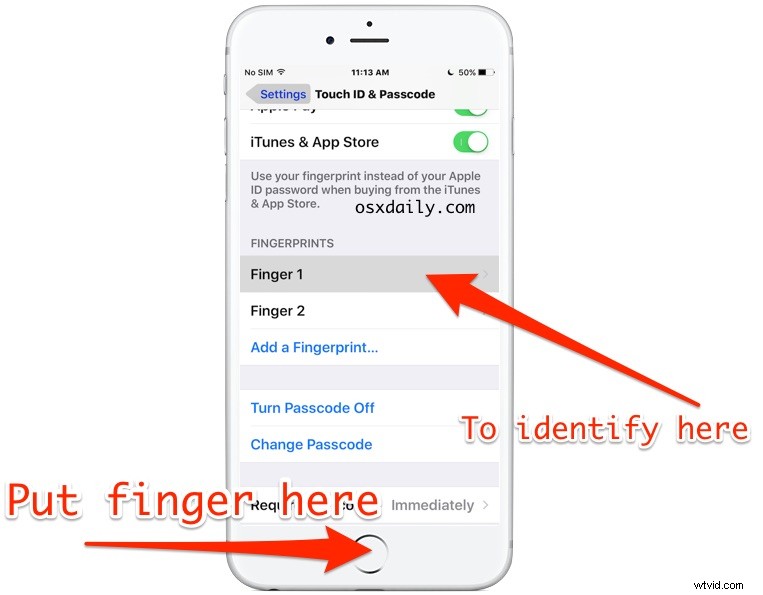 How to Easily Identify Touch ID Fingerprints on iPhone & iPad: Simple Trick
